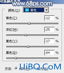 ps紫蓝色非主流效果教程