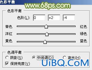 ps草地上的韩系风格非主流效果