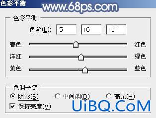 ps紫蓝色非主流效果教程