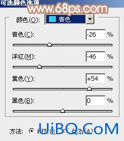 ps非主流长发秋黄色非主流美女教程