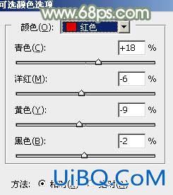 ps非主流穿红衣的美女效果教程