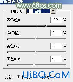 ps调出非主流青绿色效果