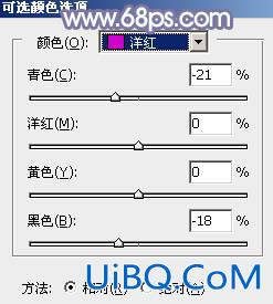 ps调出拿伞的外国美女效果