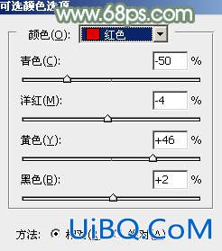 ps调出非主流青绿色效果