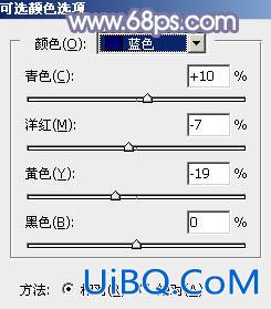 ps调出拿伞的外国美女效果