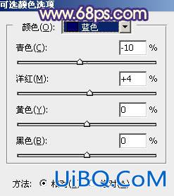 ps调出照片的偏蓝色风格教程