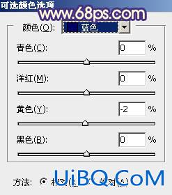 ps调出照片的偏蓝色风格教程