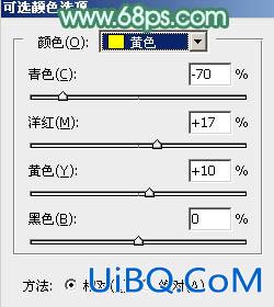 PS调淡绿色调教程