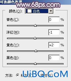 冷色调，ps调淡淡黄色阳光效果照片教程