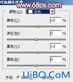 冷色调，ps调淡淡黄色阳光效果照片教程