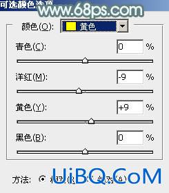 淡色调，ps调出秋季黄色调教程