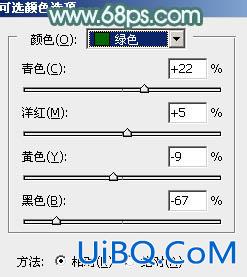 清新色调，ps调出淡淡的绿色清新风格图片