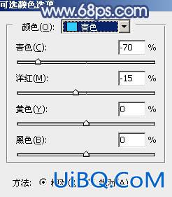 紫蓝色调，ps调出类似韩系的紫色调图片